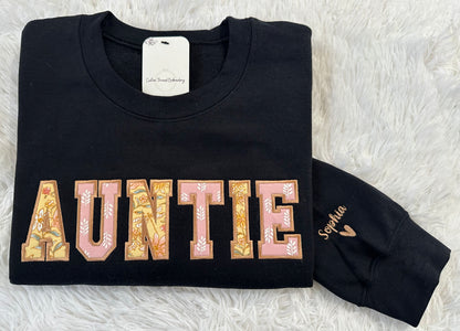 Add ons- additional letters (past 4) for baby onesie crewneck name