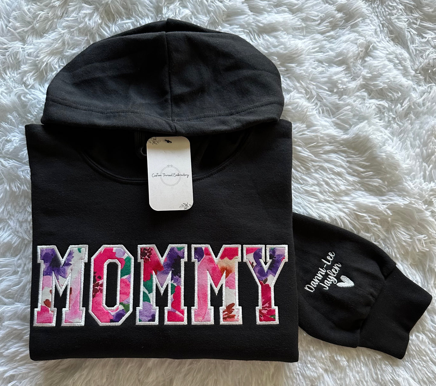 Add ons- additional letters (past 4) for baby onesie crewneck name